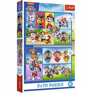 Trefl 34441 "2x70 - Pravila Paw Patrol" / Viacom PAW Patrol