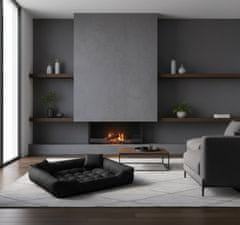 AIO FACTORY ECCO krevet za pse 130x105 cm vodootporni crni