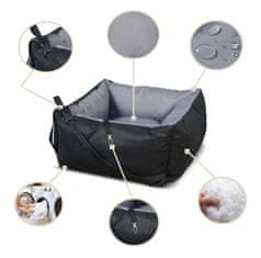AIO FACTORY Nosač za auto 55x55 cm vodootporni sivi