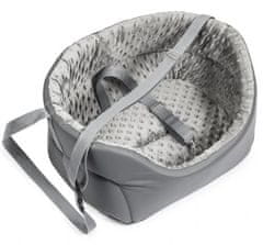 AIO FACTORY Nosač za auto 50x40 cm, minky siva