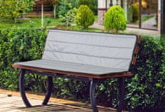AIO FACTORY Set vrtnih jastuka od pjene 120x50x50 cm tamno sivi