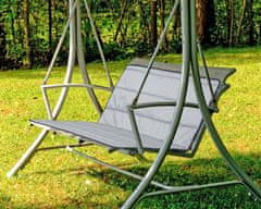 AIO FACTORY Set vrtnih jastuka od pjene 120x50x50 cm tamno sivi