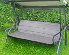 AIO FACTORY Set vrtnih pjenastih jastuka 180x50x50 cm tamnosive boje