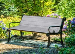 AIO FACTORY Set vrtnih pjenastih jastuka 180x50x50 cm tamnosive boje