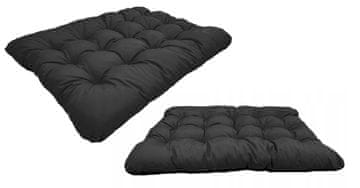 AIO FACTORY Krevet za pse PRESTIGE s jastukom 80x60 cm vodootporni crni