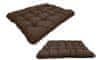 AIO FACTORY Krevet za pse PRESTIGE s jastukom 120x80 cm vodootporni smeđi