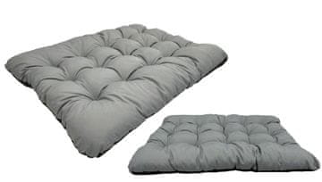 AIO FACTORY Krevet za pse PRESTIGE s jastukom 140x100 cm vodootporni sivi
