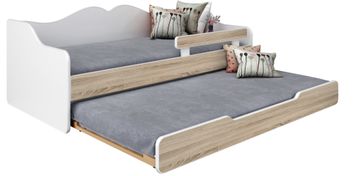 ENDO BELLA2 dječji bračni krevet 180x80 bijela-sonoma