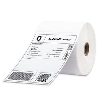 Qoltec termalne etikete 100 x 150 | 500 etiketa