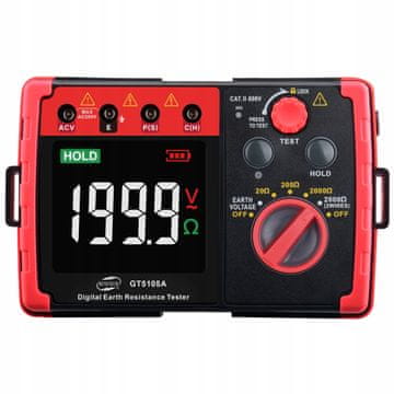 BE MJERAČ OTPORA UZEMLJENJA digitalni LCD tester