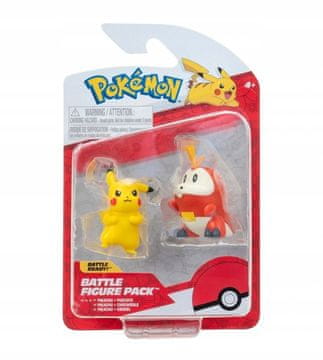 Jazwares POKEMON BOJNA FIGURA PIKACHU I FUECOCO