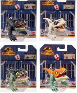 Mattel FIGURKI Jurassic World UNCAGED 4 SZT Dominion ATROCIRAPTOR GIGANTOSAURUS