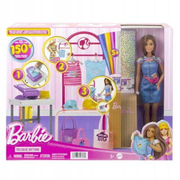 Mattel Barbie Career modna stilistica za lutke i njezin butik DIZAJNER DODATAKA