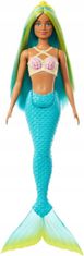 Barbie LUTKA SIRENA tirkizni rep tirkizna i žuta kosa HRR03
