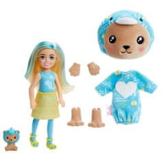 Barbie Chelsea Cutie Reveal lutka u kostimu medvjeda dupina