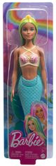 Barbie LUTKA SIRENA tirkizni rep tirkizna i žuta kosa HRR03