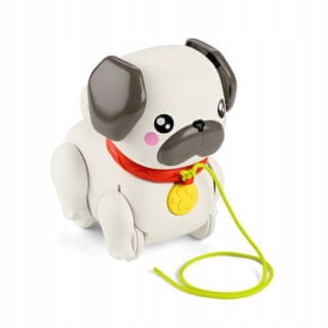 Fisher-Price Fisher Price igračka za vučenje za bebe s motivom mopsa