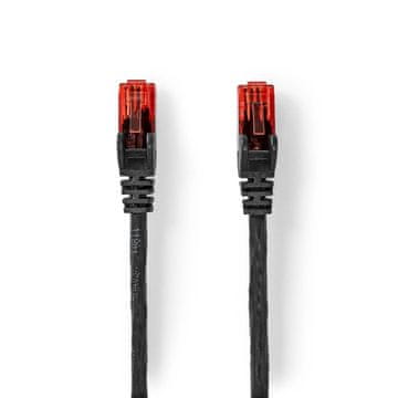 Nedis Mrežni kabel CAT6 | RJ45 muški | RJ45 muški | U/UTP | 50,0 m | Vanjski | Okrugli | PE | Crni | Oznaka
