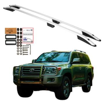 Krovni nosači za TOYOTA LAND CRUISER SUV 2004.-2009., aluminijski, čvrsti i izdržljivi