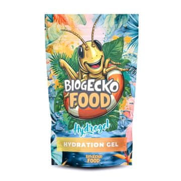 BIO BioGecko hrana - Hidrogel za insekte, hidrogel, voda u gelu za insekte i paučnjake 100 g