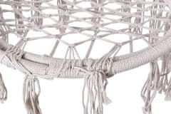 EH Viseća stolica Stork's Nest LAGOS krem s jastucima