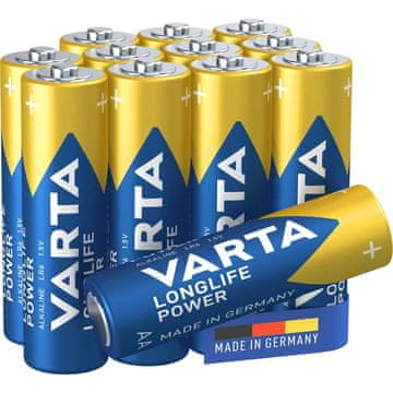 Varta Alkalne baterije AA 1,5 V visoke energije, pakiranje od 12 komada