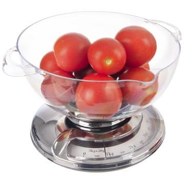 Northix Mehanička kuhinjska vaga s odvojivom posudom, kapaciteta 5 kg