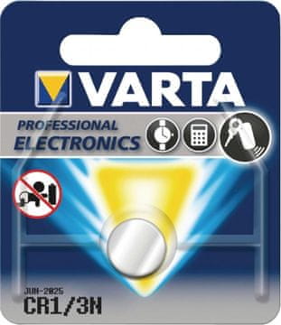 Northix VARTA litijeva gumbasta baterija CR-1/3N, 3V