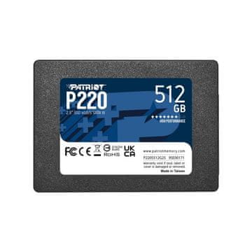 P220 512GB SSD SATA 3 2.5"