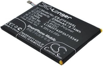 Northix Baterija za ZTE Grand S Flex itd.