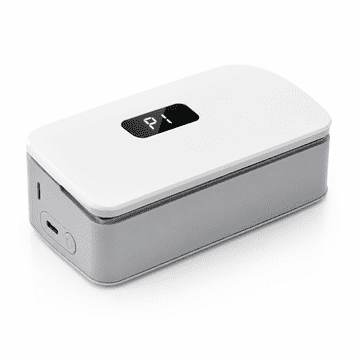 HOME & MARKER® Prijenosni mini uređaj za zatvaranje vrećica, USB-C punjenje, 3 načina rada i digitalni prikaz baterije | SEALORA