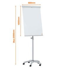 Nobo Magnetska ploča nobo na kotačima 68x105 mobilna essence steel 1915716