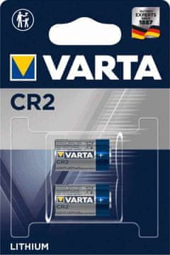 Northix VARTA litijeva cilindrična baterija CR2, pakiranje od 2 komada