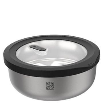 STEEL GEFU PROVIDO okrugli spremnik za hranu, 2 L, nehrđajući čelik