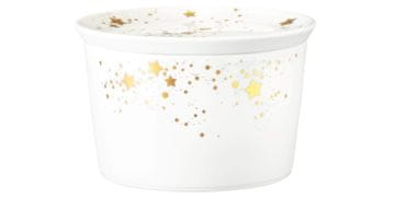 Seltmann SELTMANN LIBERTY GOLDEN STARS zdjelica s poklopcem 14x9 cm