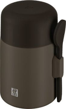 slomart ZWILLING THERMO PLUS termalni spremnik za hranu 600ml smeđi
