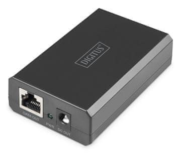 Digitus Digitus Gigabit Ethernet PoE splitter, 802.3bt, 51 W