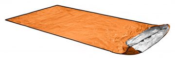 Ortovox ORTOVOX Bivy Ultralight Vreća za spavanje, Pravokutna, Srebrno-Plava/Narančasta