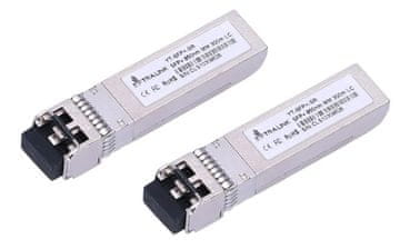 Extralink Extralink SFP+ 10G modul (2 kom) | 10Gbps, LC/UPC, 850nm, 300m, multi mode, DOM
