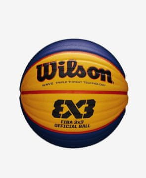 Wilson Wilson WTB0533ID Košarkaška lopta, Veličina 6, Narančasta/Plava/Žuta