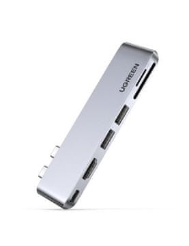 Ugreen Ugreen 80856 Docking Station/Port Replikator - 2x USB 3.2 Gen 2 Type-C, 4K HDMI