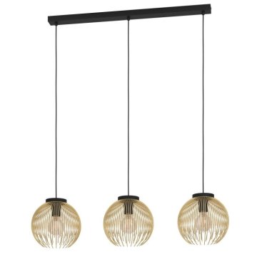 EGLO EGLO 900167 Stropna Svjetiljka, E27 40W, Zlatna/Crna
