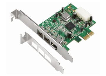 slomart Dawicontrol DC-FW800 FireWire PCIe adapter (IEEE 1394)