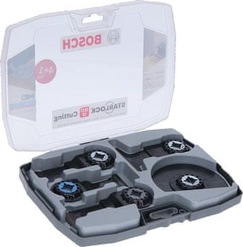 Bosch Set listova za ubodnu pilu BOSCH Starlock za drvo/metal, 4+1 dijelni