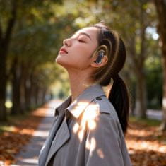 DUDAO Dudao U17Z Bluetooth 5.3 slušalice s ušnim kukicama, crne