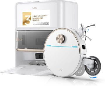 Mova MOVA dreame V70 Ultra Complete X robotski usisavač, 40.000 Pa, Bijeli