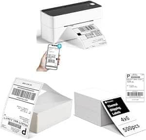 Phomemo Phomemo 4x6" termo printer bundle - printer + 2x 500 DHL naljepnica