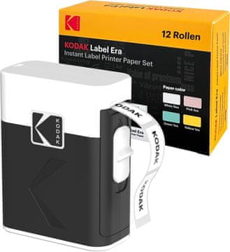 Kodak Kodak Label ERA M50 pisač naljepnica, Bijela (1 rola + 12 rola set)