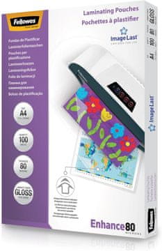 Fellowes Fellowes A4 ImageLast folije za laminiranje, 80 mic, sjajne, 100 komada