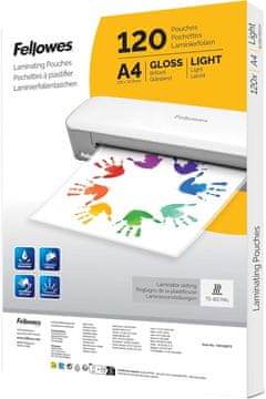 Fellowes Fellowes A4 folije za laminiranje, 120 komada, sjajne, Amazon ekskluziva